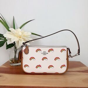 NWT Coach Nolita 19 Bag With Rainbow Print‎